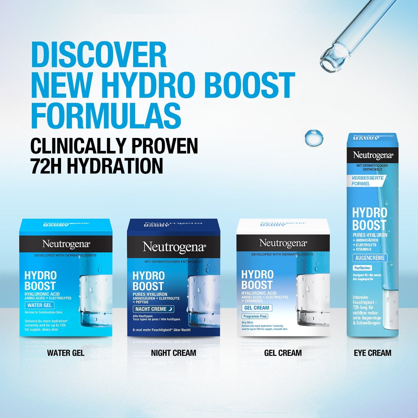 Neutrogena Hydro Boost Gel Cream Moisturiser 50ml