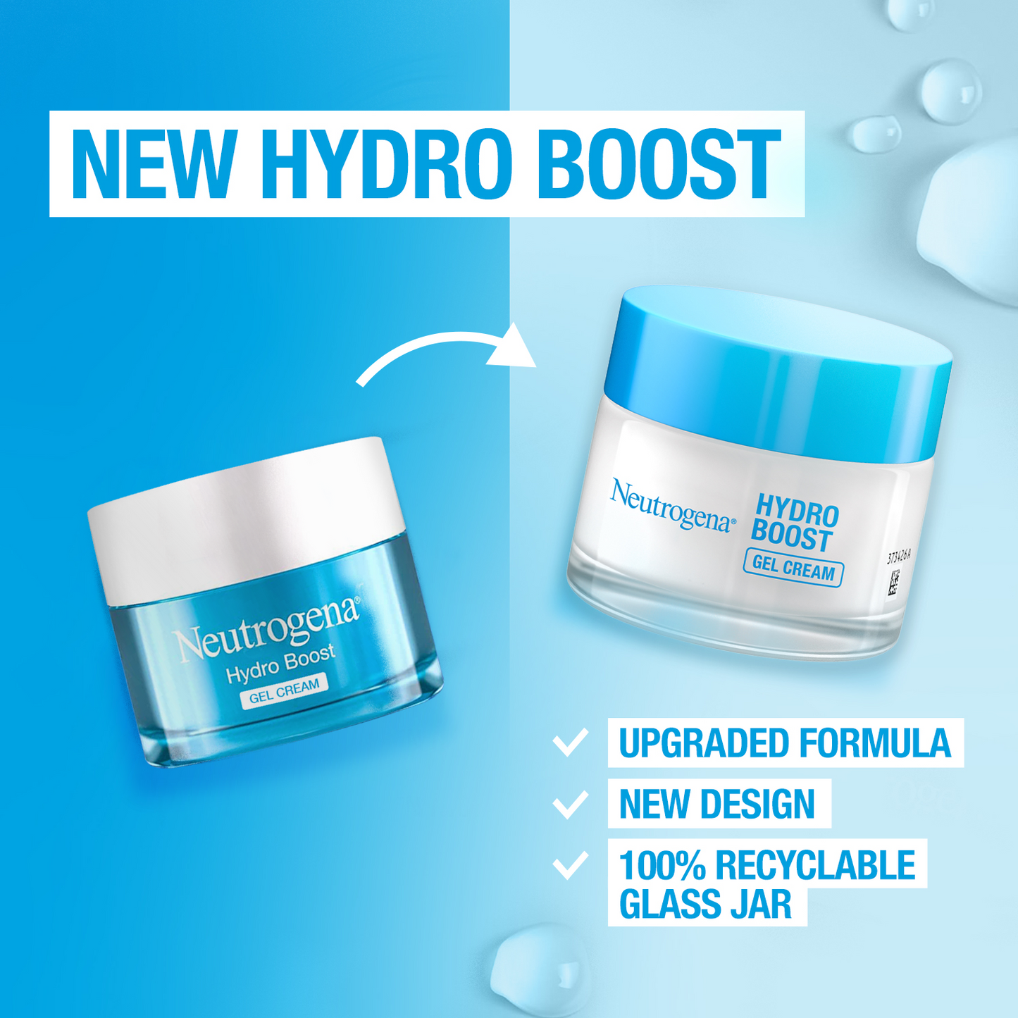 Neutrogena Hydro Boost Gel Cream Moisturiser 50ml