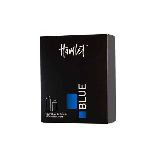 Hamlet – Blue Eau de Toilette Set for Men 100 ml + 150 ml Deodorant Spray