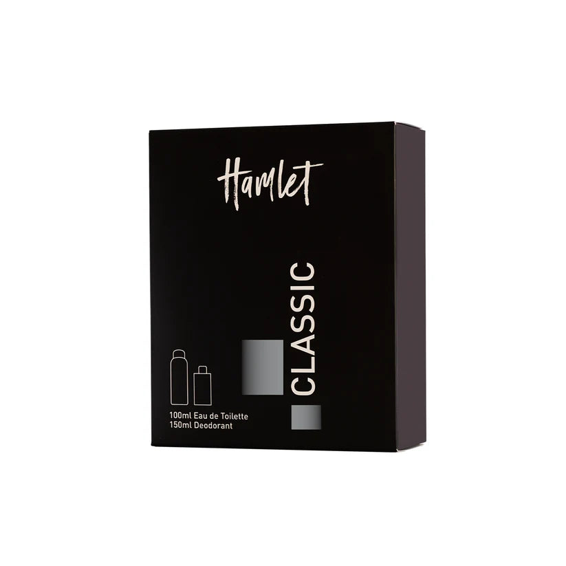 Hamlet – Classic Eau de Toilette Set for Men 100 ml + 150 ml Deodorant Spray