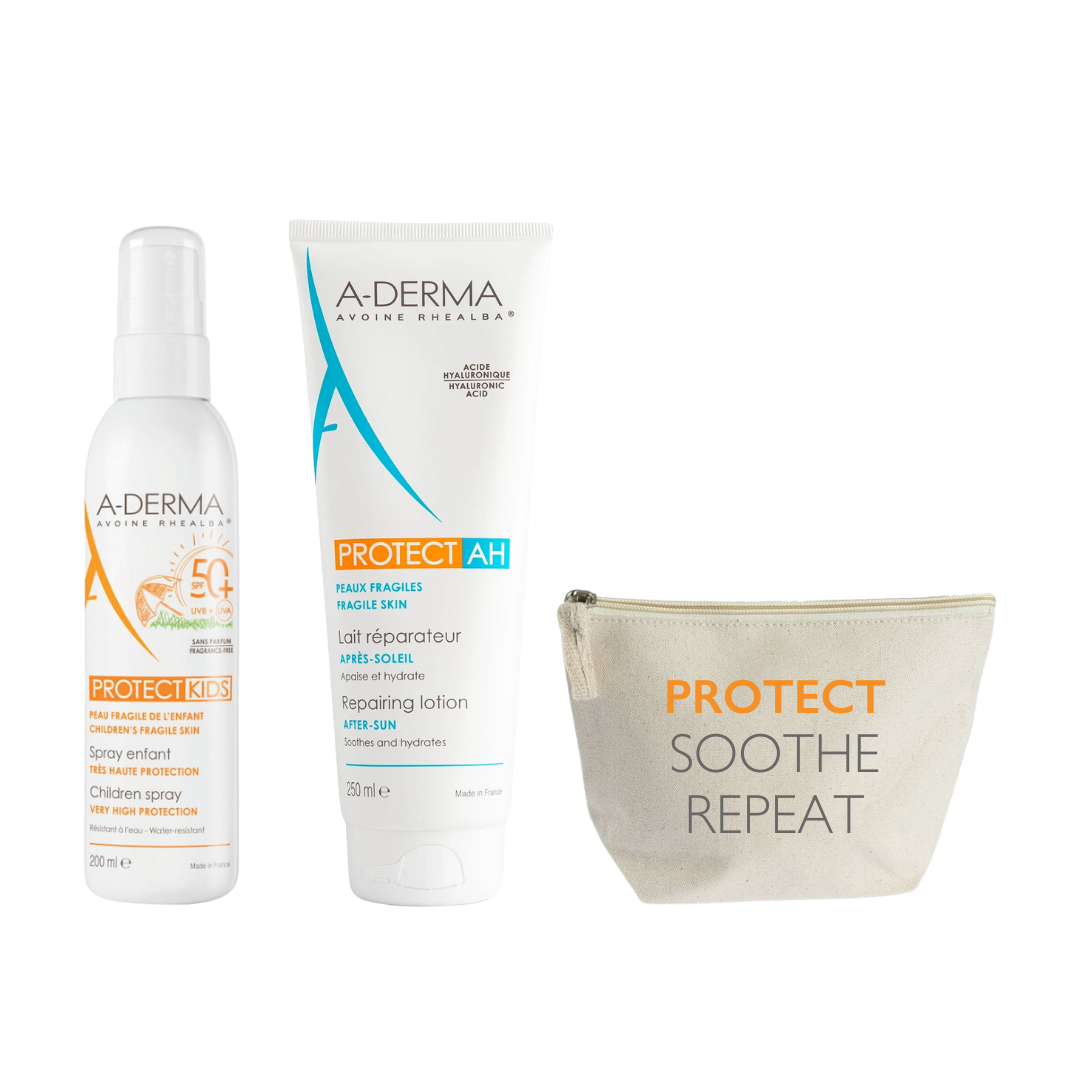 Protect Kids Children Spray + Protect AH Repairing Lotion + Free Pouch