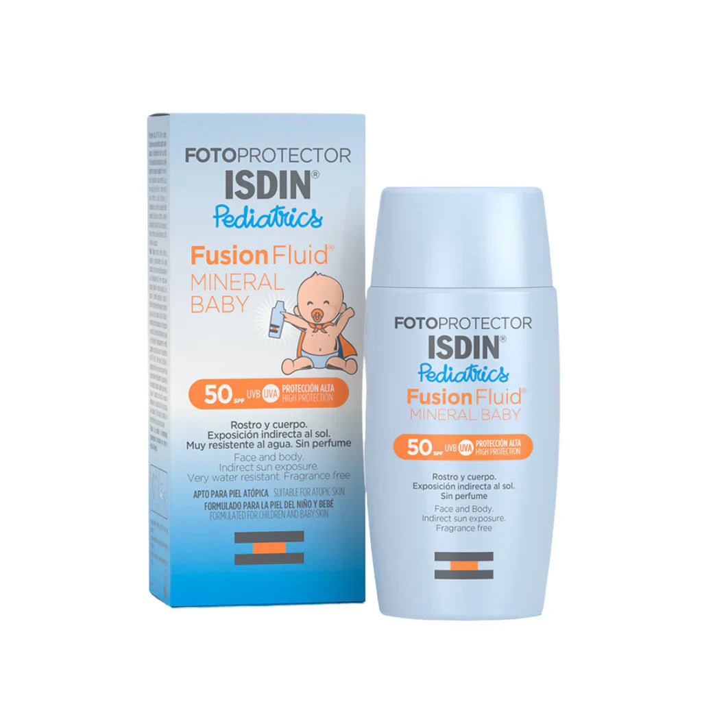 Fotoprotector Fusion Fluid Mineral Baby SPF 50+