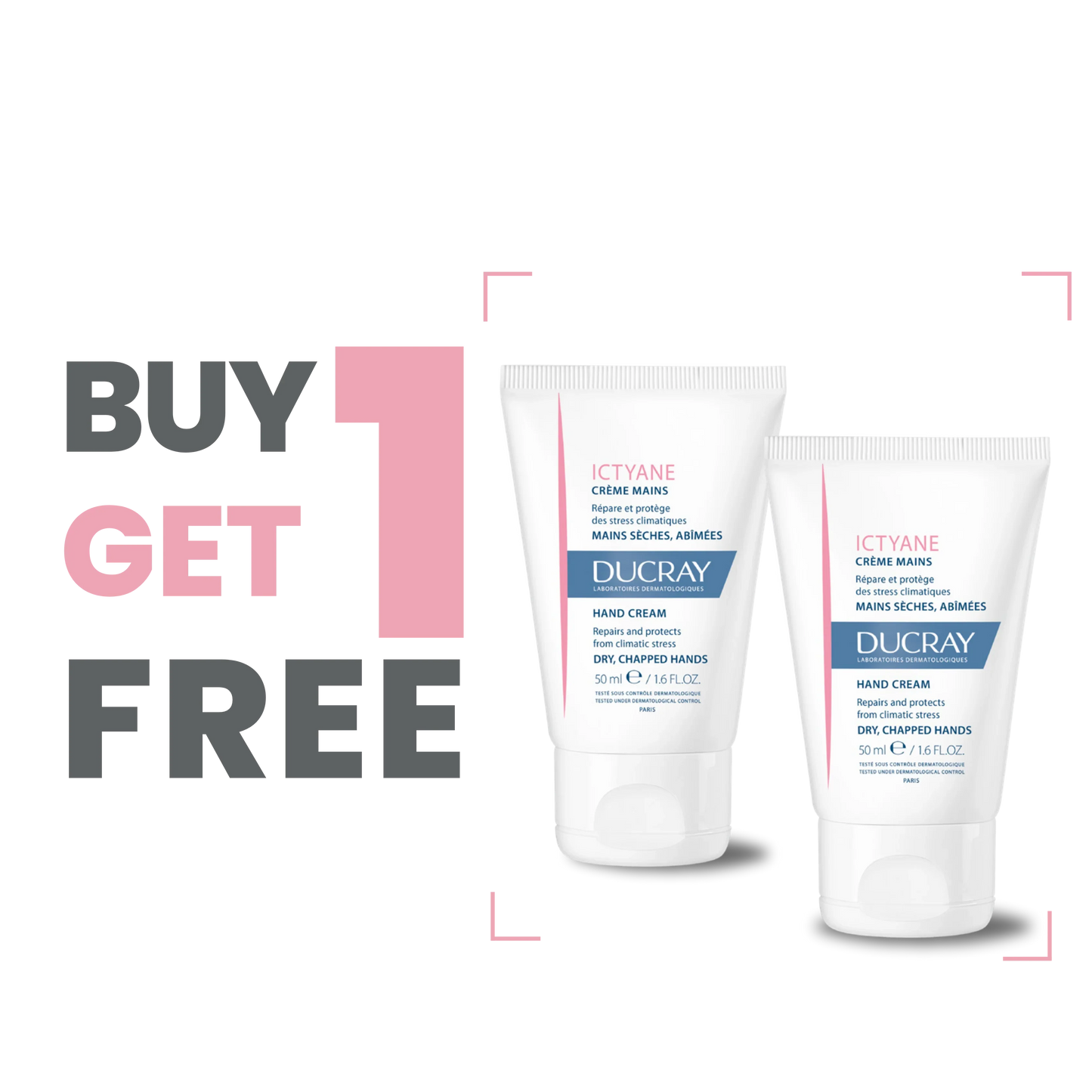 Ictyane Hand Cream 50 ml + 1 Free