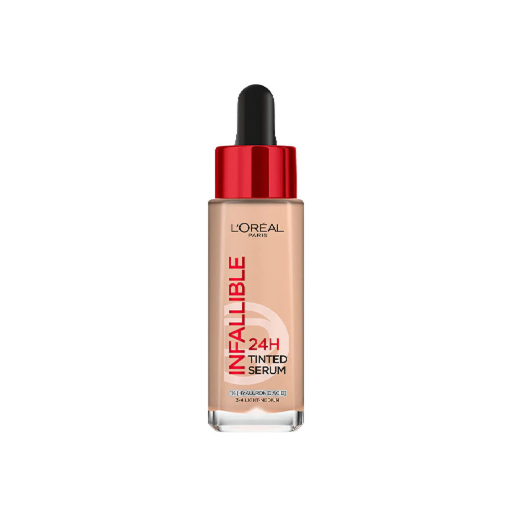 L’Oréal Paris Infallible 24H Tinted Serum with 1% Hyaluronic Acid for Radiant Hydrated Skin
