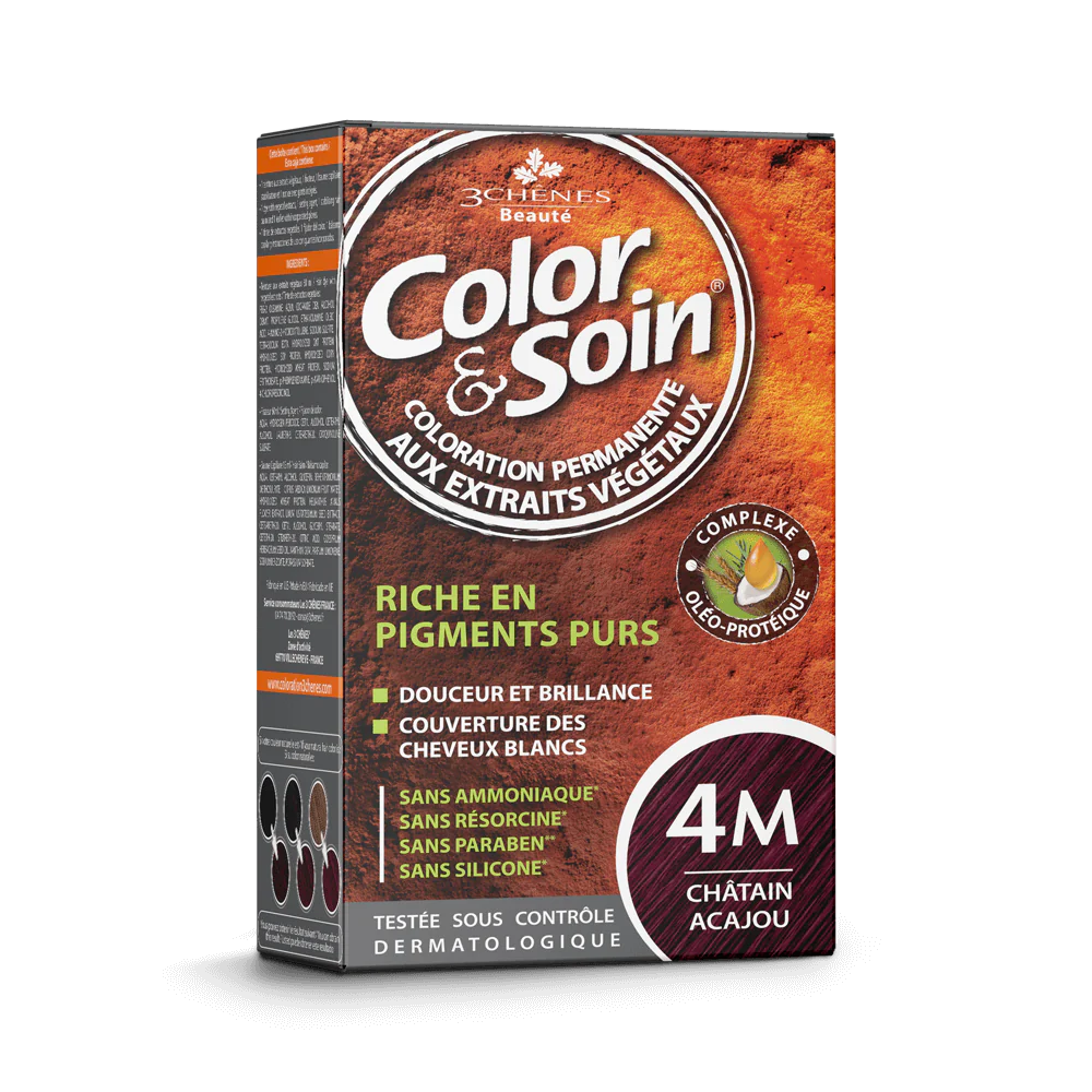 Coloration Permanente 4 M Mahogany Chestnut