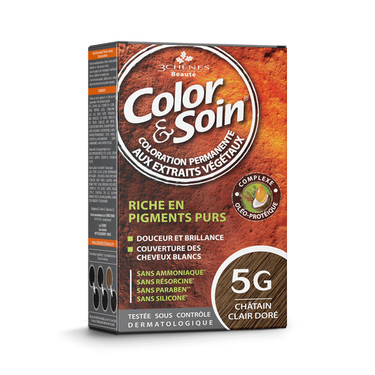 Coloration Permanente 5 G Light Golden Chestnut