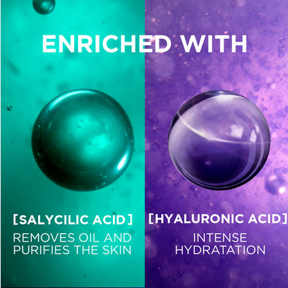 L’Oréal Paris, Hyaluron Expert Oil and Shine Control Replumping Gel Cream, for Combination to Oily Skin, with Hyaluronic Acid and Salicylic Acid, 50 ml