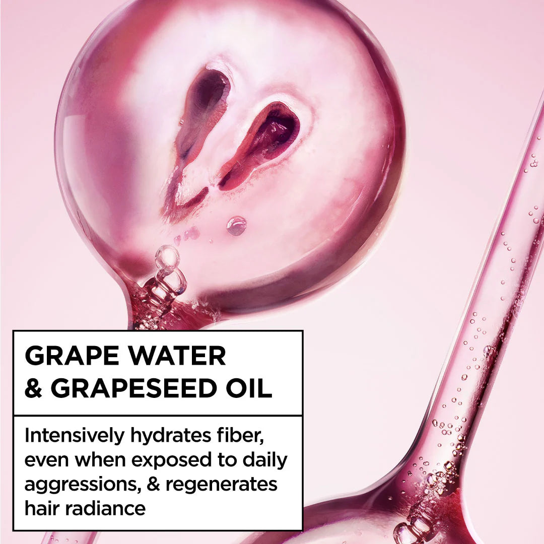 Garnier Ultra Doux Grape Moisture - Deep Regenerative Mask for Dehydrated Hair. Hydrating Grape Water + Antioxidant Grapeseed Oil -- Paraben-Free, Vegan, Cruelty-Free - 340 ml