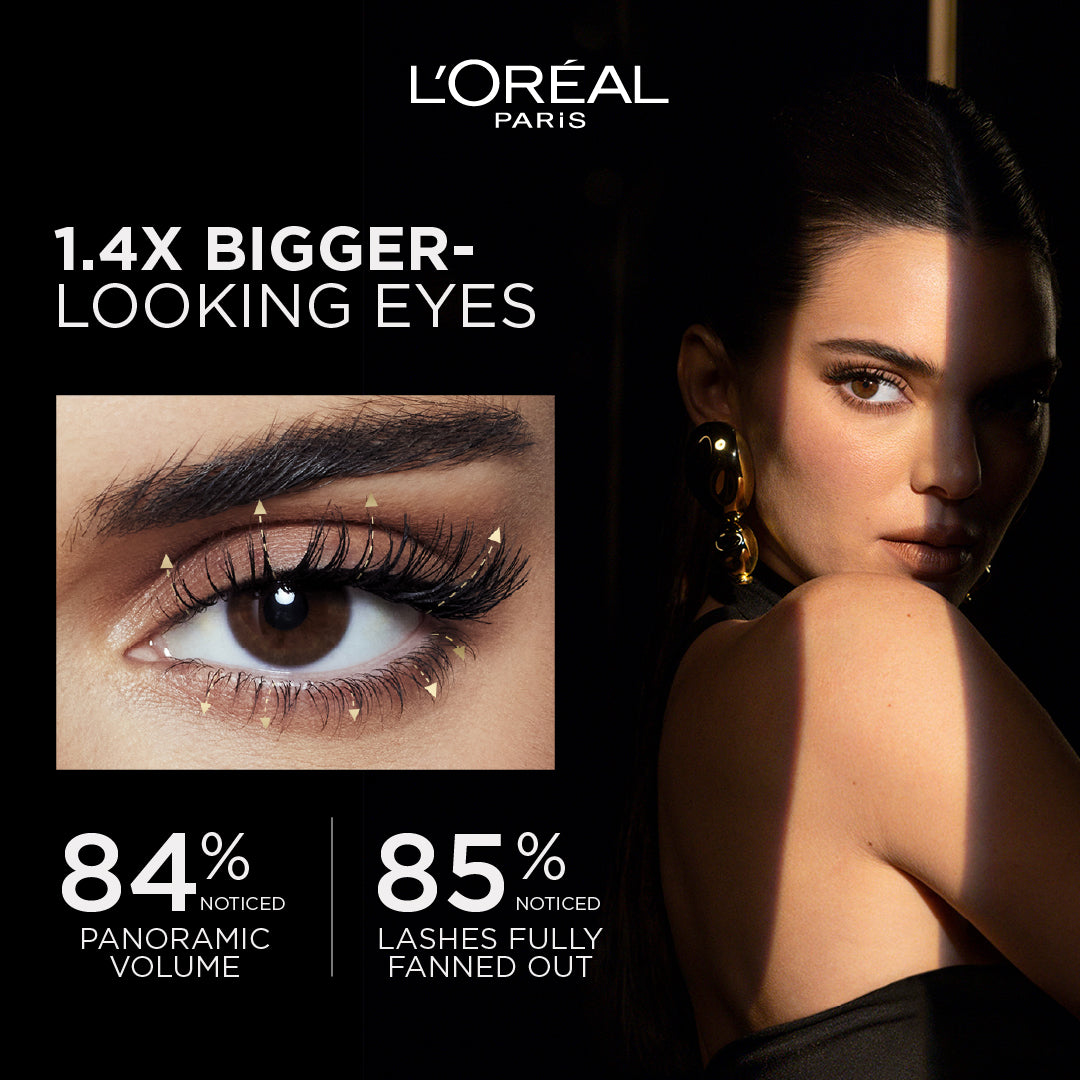 L’Oréal Paris Voluminous Panorama Mascara, Volumizing and Lengthening - BLACK