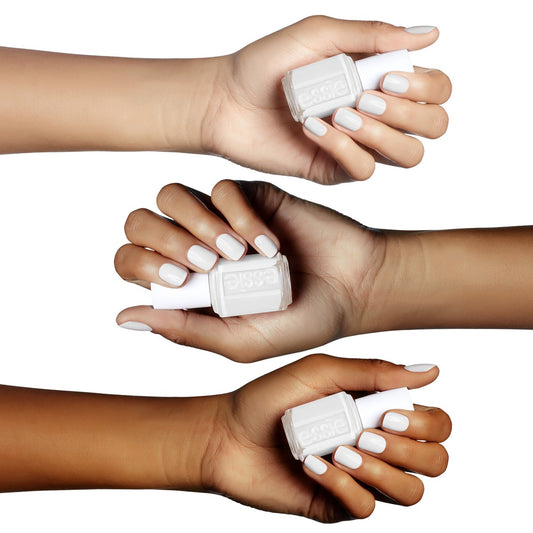 Essie Blanc, Salon-Quality Nail Polish, Vegan formula for flawless coverage
  , easy-glide brush