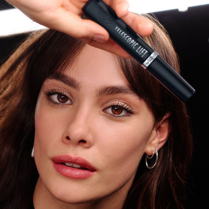 L’Oréal Paris Telescopic Lift Washable Mascara, Lengthening and Volumizing, Lash Lift with Up to 36HR Wear