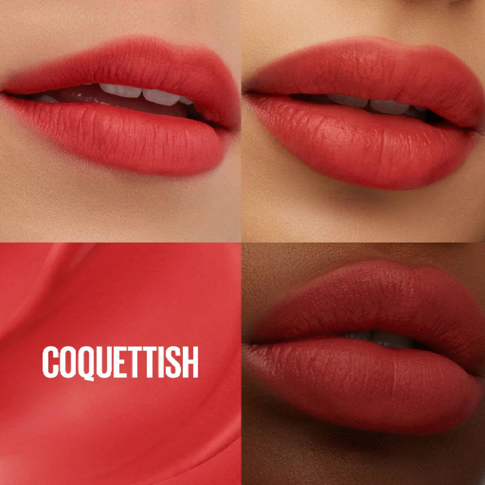 Maybelline Super Stay Teddy Tint Soft Blurred Matte Lip Tint | 12h Longwear, Transfer proof - Belle à Merveille