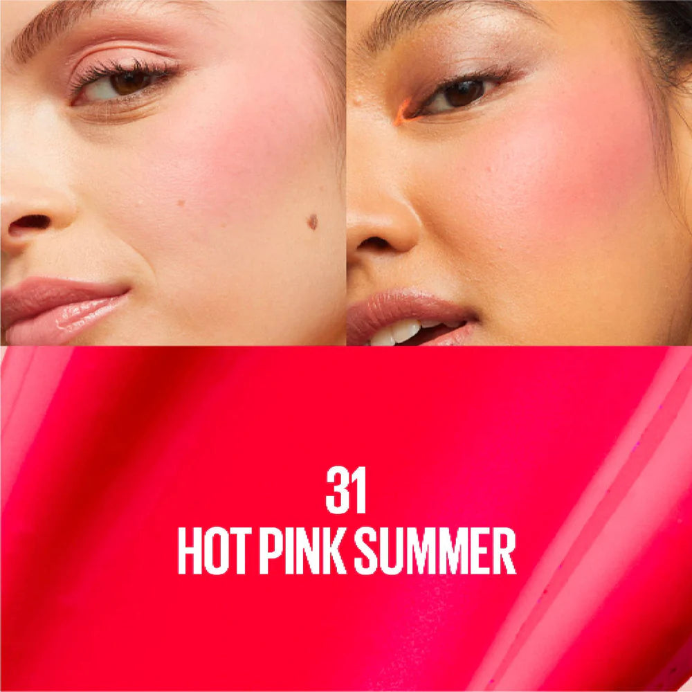Maybelline Sunkisser 12H Longwear Multi-use Matte Liquid Blush, Bronzer, Blendable, Buildable - Belle à Merveille