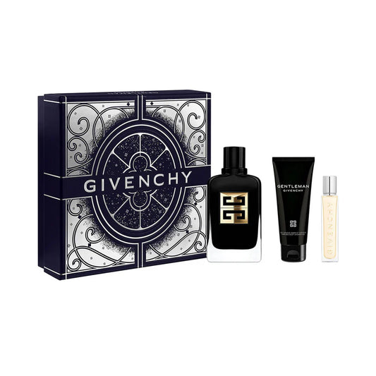 Givenchy – Gentleman Society Ambrée Eau de Parfum Set for Men 100 ml + 12.5 ml + 75 ml Shower Gel