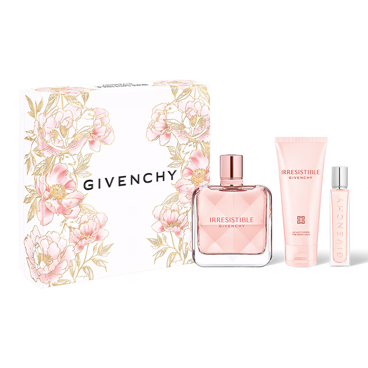 Givenchy – Irresistible Eau de Parfum Set for Women 80 ml + 12.5 ml + 75 ml Body Lotion