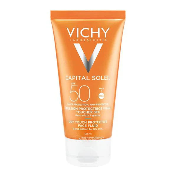 Capital Soleil Dry Touch Face Fluid SPF50+