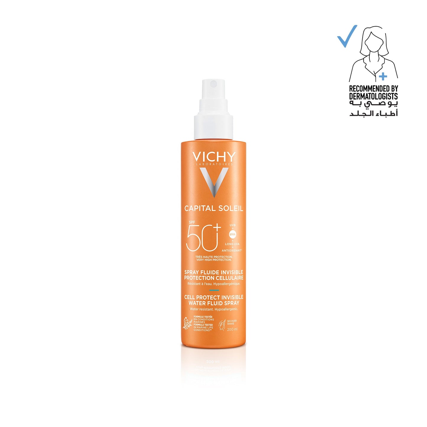 Capital Soleil Invisible Spray SPF50+