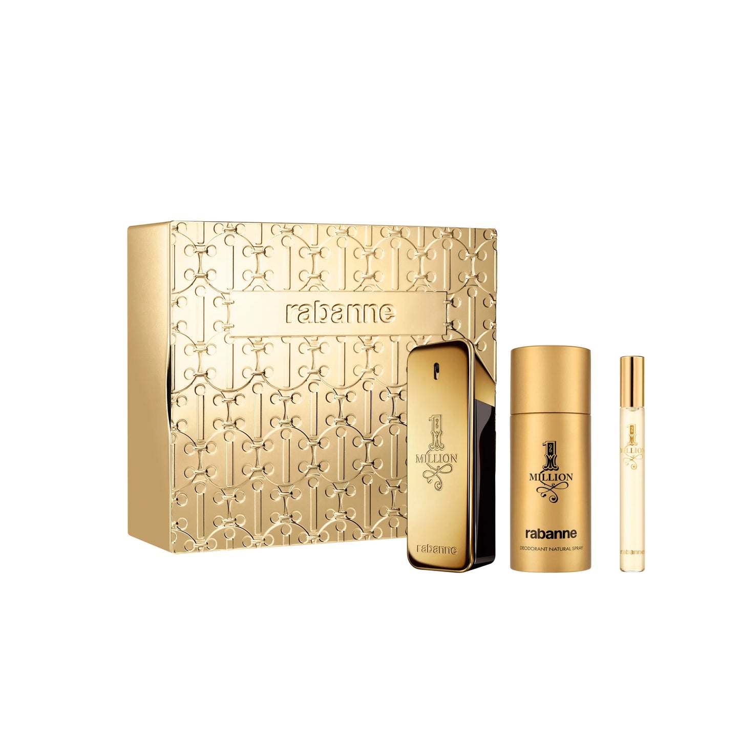 Paco Rabanne - 1 Million Golden Intense Homme Eau de Parfum 100 ml + 10 ml + Deodorant 150 ml