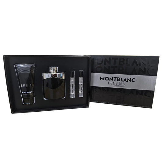 Montblanc – Legend Homme Coffret Eau de Toilette 100 ml + 2 × 7.5 ml + Shower Gel 100 ml
