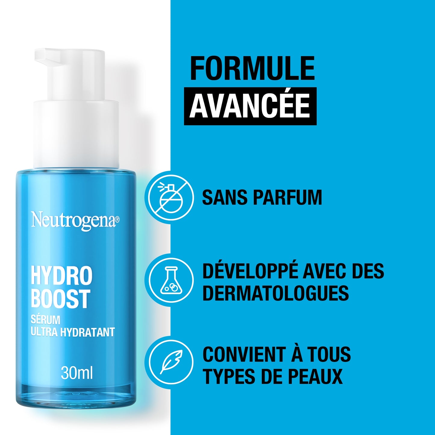 Neutrogena Hydro Boost Serum, Fragrance- Free 30ml