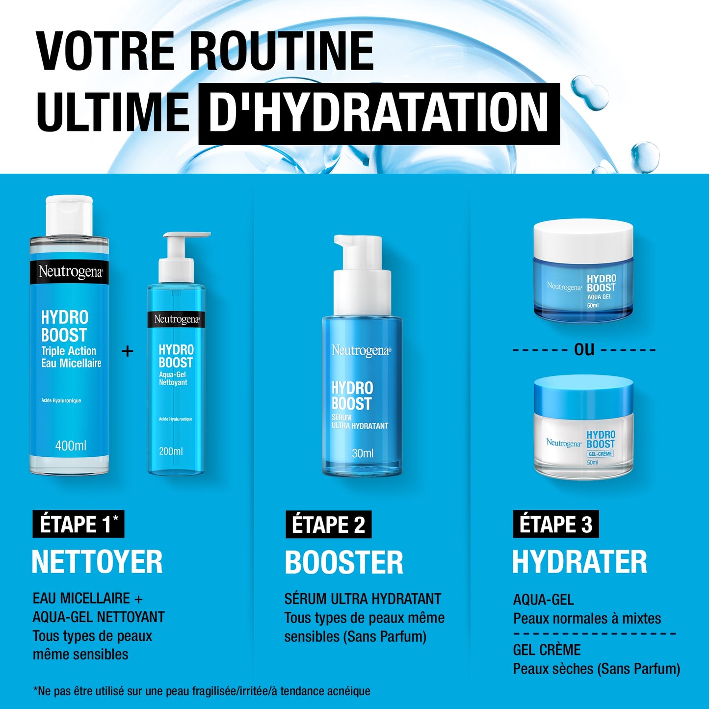Neutrogena Hydro Boost Serum, Fragrance- Free 30ml