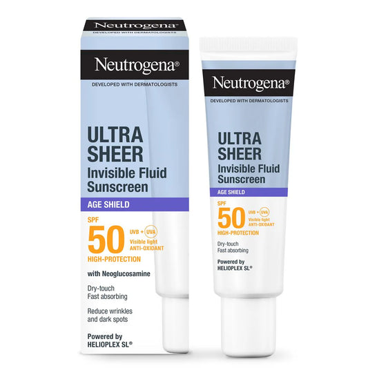 Ultra Sheer Invisible Fluid Age Shield Sunscreen SPF 50