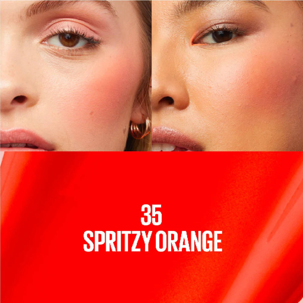 Maybelline Sunkisser 12H Longwear Multi-use Matte Liquid Blush, Bronzer, Blendable, Buildable - Belle à Merveille