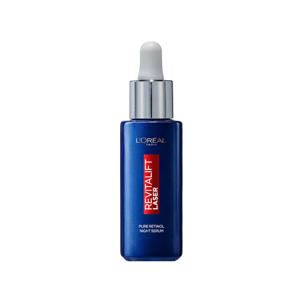 L'Oréal Paris, Revitalift Laser Retinol Deep Wrinkle Night Serum, With 0.2% Pure Retinol and Vitamin A, Targets all Wrinkles even Deep Ones, 30ml
