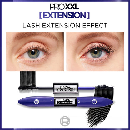 Be your own pro with Pro XXL Extension Mascara, inspired by beauty salons and powered by science. A lengthening mascara to give you the look of salon lash extensions in 2 quick and easy steps.