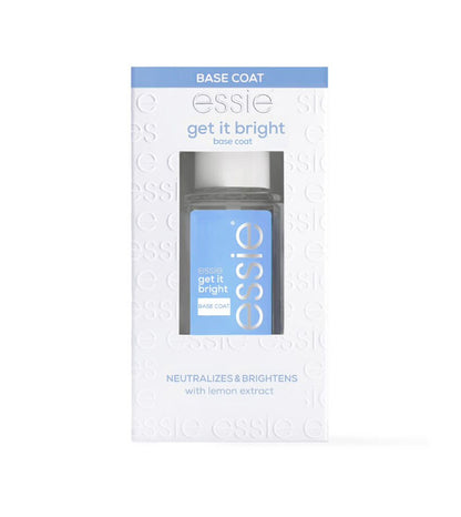 Essie Get It Bright, Salon-Quality Nail Polish, Vegan formula for flawless coverage
  , easy-glide brush