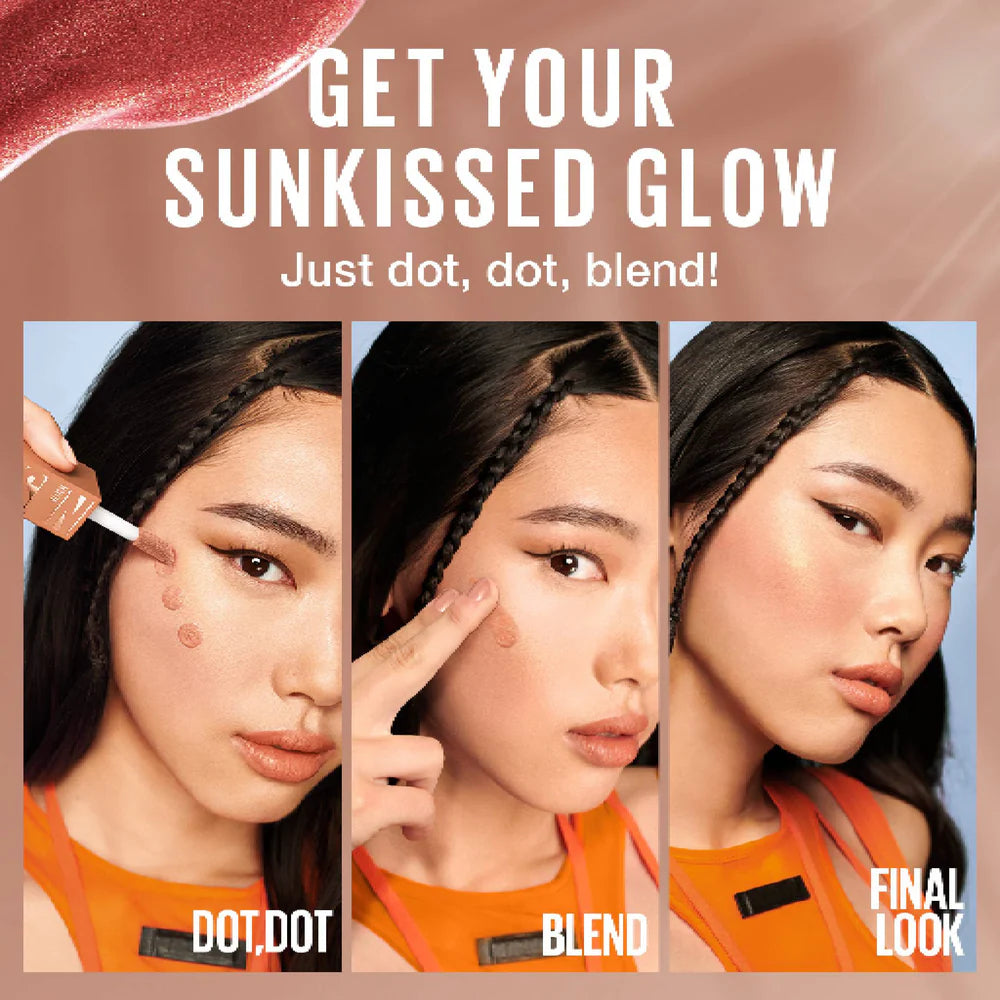 Maybelline New York Sunkisser Multi-Use Liquid Blush And Bronzer - Belle à Merveille