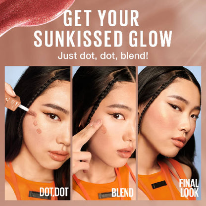 Maybelline New York Sunkisser Multi-Use Liquid Blush And Bronzer - Belle à Merveille