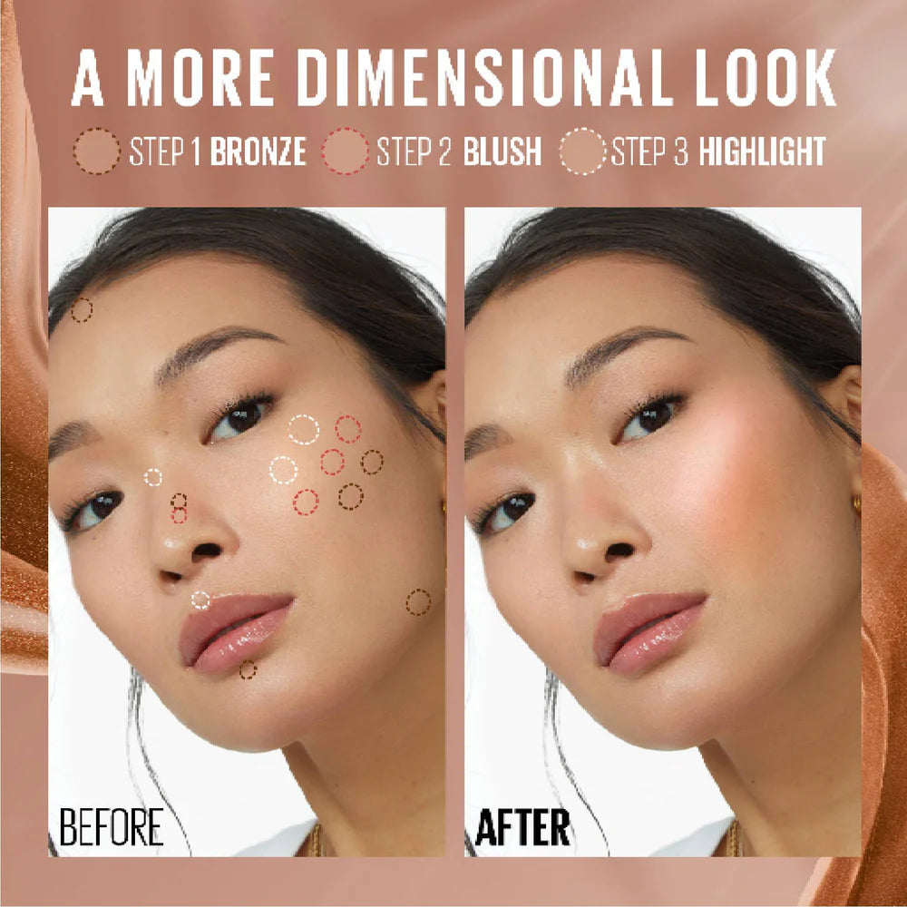 Maybelline New York Sunkisser Multi-Use Liquid Blush And Bronzer - Belle à Merveille