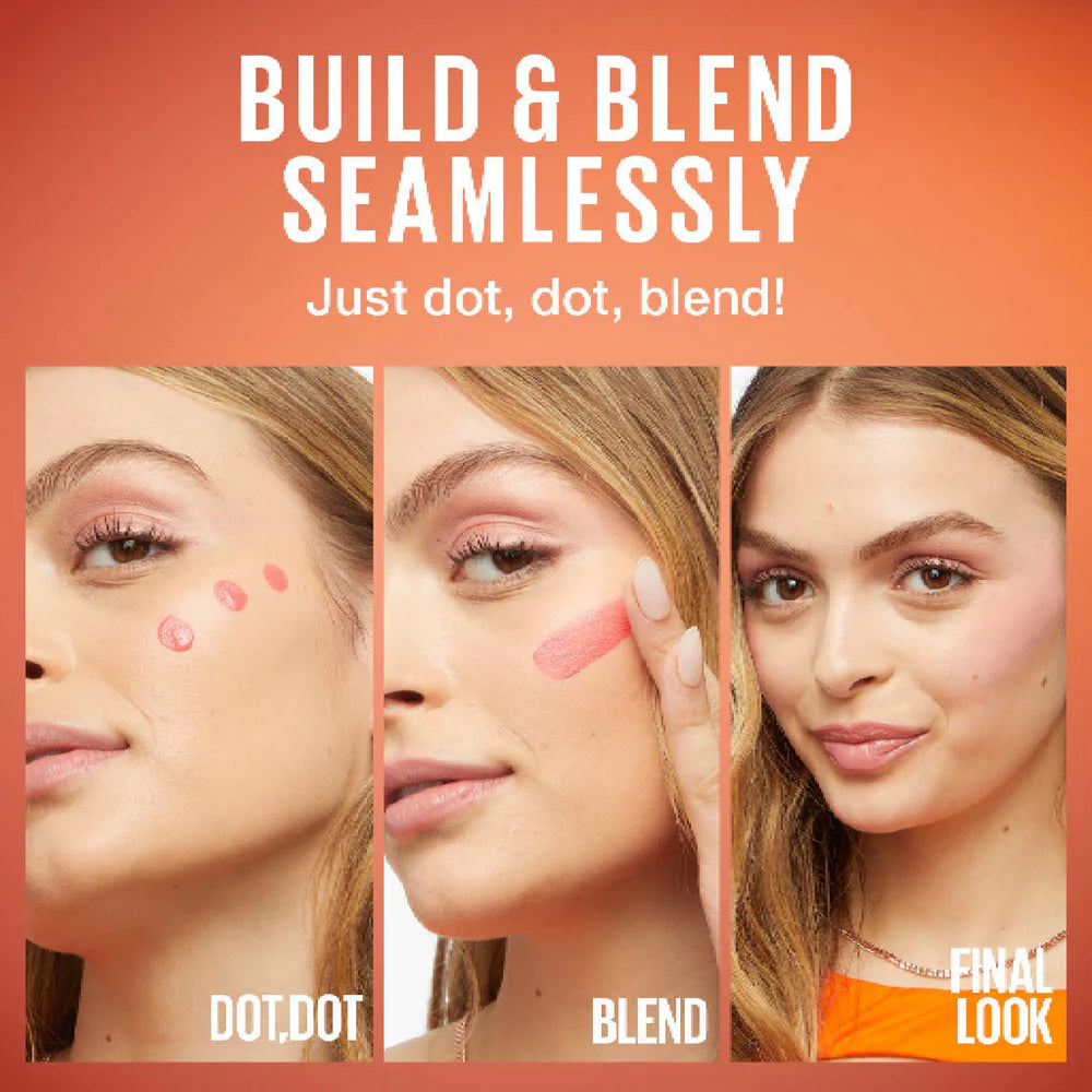 Maybelline Sunkisser 12H Longwear Multi-use Matte Liquid Blush, Bronzer, Blendable, Buildable - Belle à Merveille