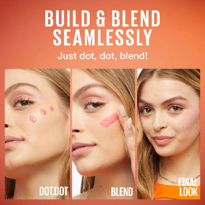 Maybelline Sunkisser 12H Longwear Multi-use Matte Liquid Blush, Bronzer, Blendable, Buildable - Belle à Merveille