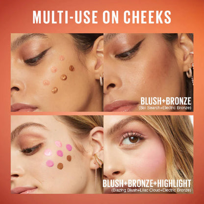 Maybelline Sunkisser 12H Longwear Multi-use Matte Liquid Blush, Bronzer, Blendable, Buildable - Belle à Merveille