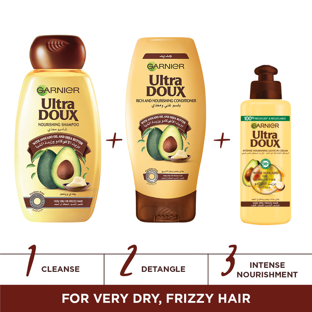 Ultra Doux Avocado Oil & Shea Butter Leave In - Belle à Merveille