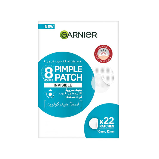 Garnier Skin Active Fast Clear Invisible Pimple Patch 8 Hours Hydrocolloid 22patches