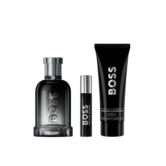 Boss Bottled Beyond Eau de Parfum Gift Set 100 ml + 10 ml + 100 ml Shower Gel