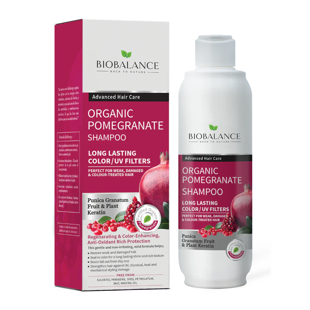 Organic Pomgrenate Shampoo 330 ml