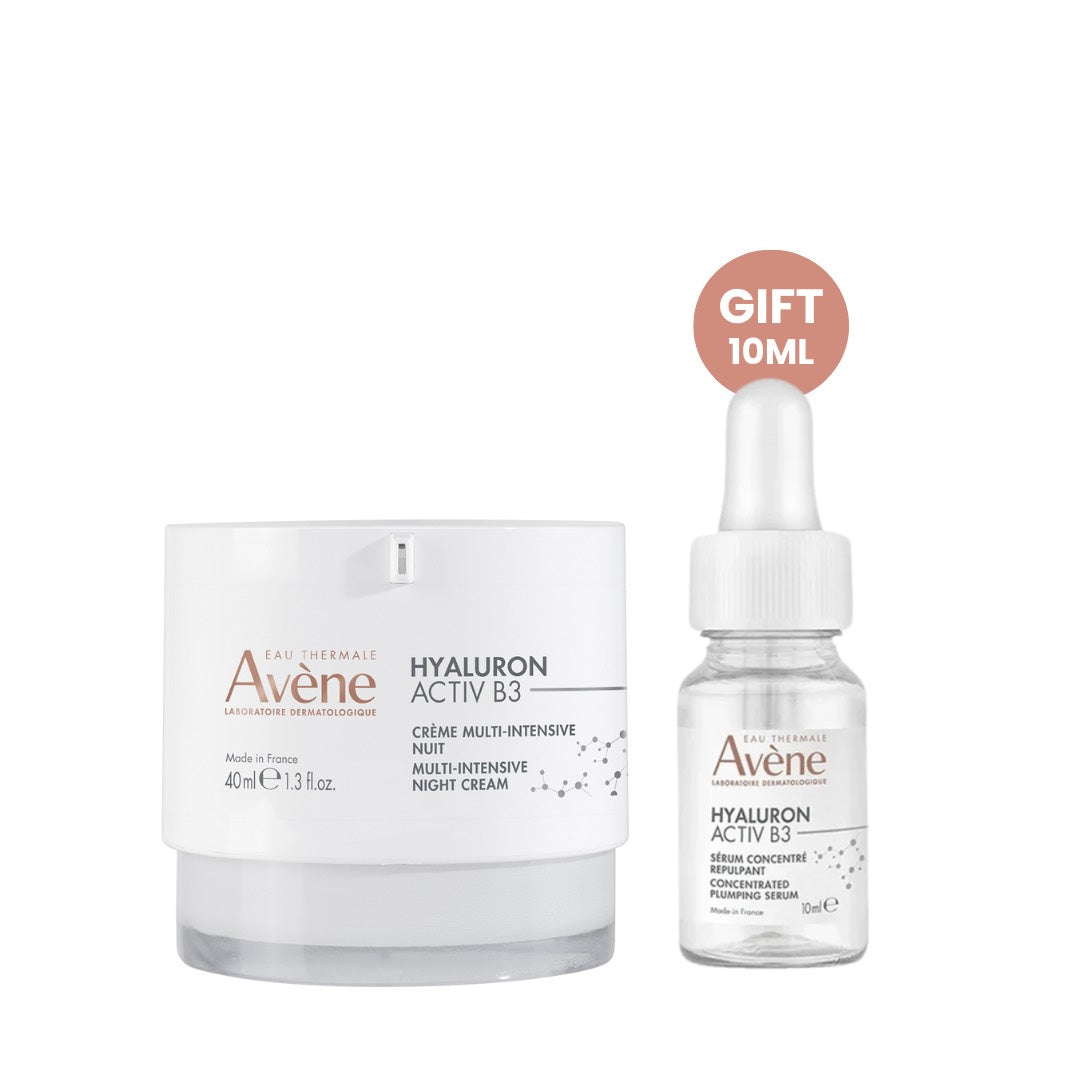 Hyaluron Activ B3 Multi Intensive Night Cream + Free Hyaluron Active B3 Serum 10 ml - Belle à Merveille