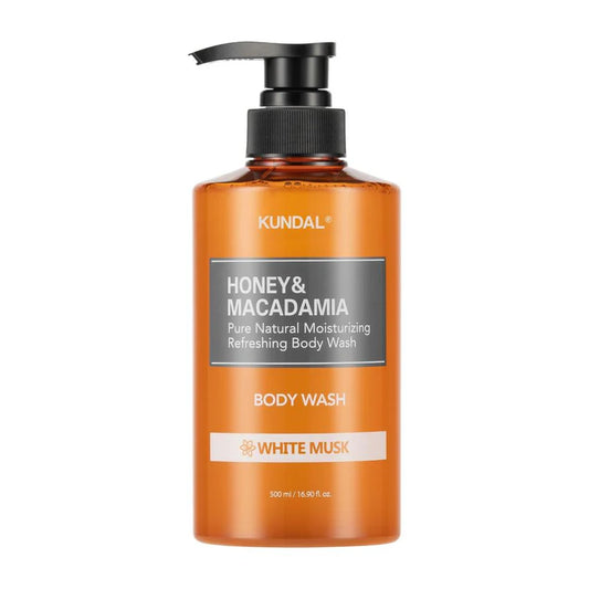 Honey & Macadamia Pure Body Wash 500 ML - White Musk