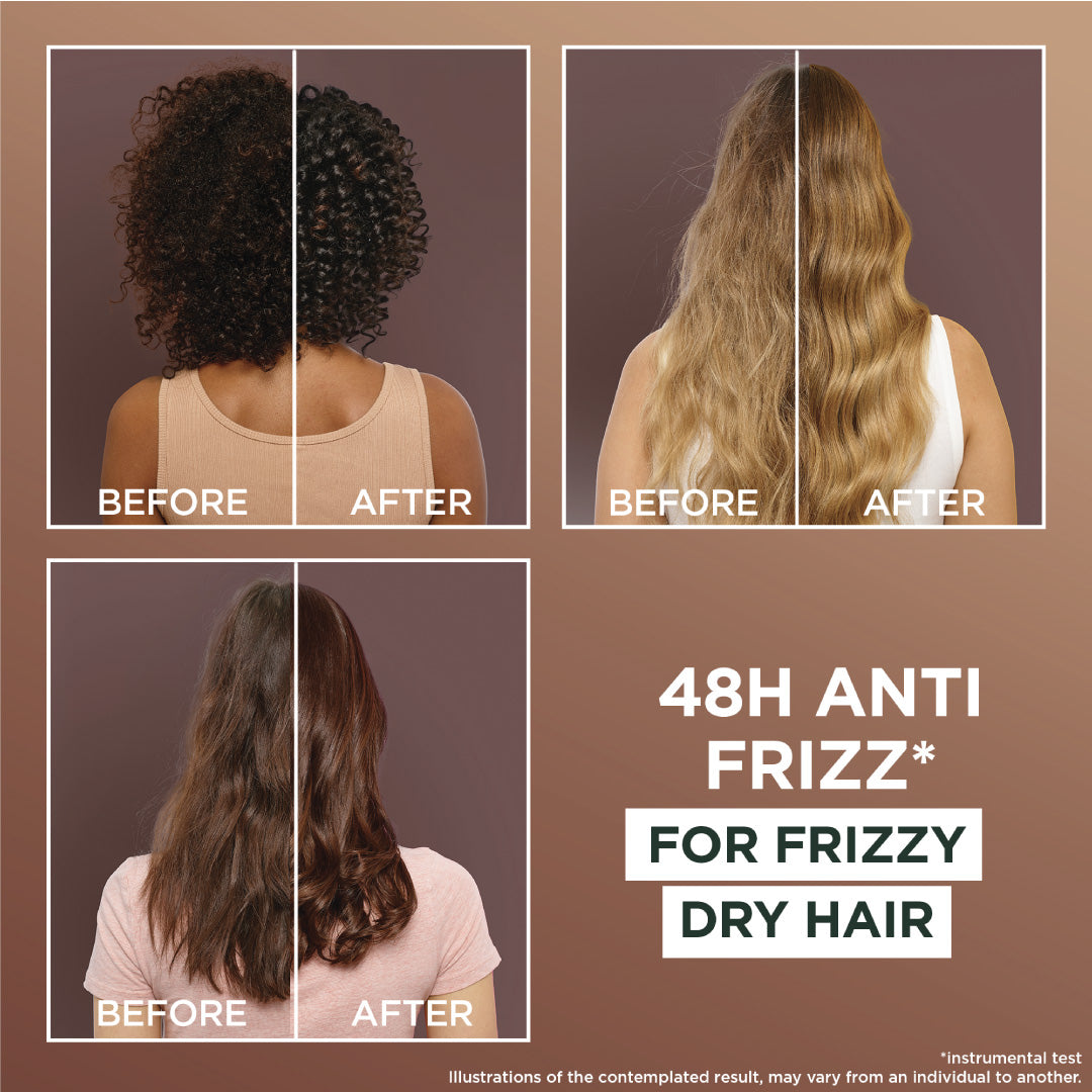 Garnier Ultra Doux Coconut Hair Food 3in1 Mask for frizzy hair, Boosted with Vitamins C, E & F - Belle à Merveille