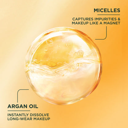 Garnier Micellar Water Oil-Infused Facial Cleanser and Waterproof Makeup Remover 400ml