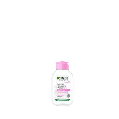 Garnier Micellar Water Facial Cleanser and Makeup Remover Pink for Sensitive Skin - Belle à Merveille