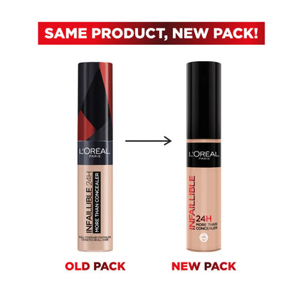 L’Oréal Paris Infaillible Full Wear Waterproof Concealer Up To 24h Full Coverage-Flawless Matte Finish-322 Ivory 10 ML