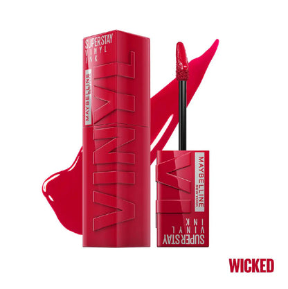 Maybelline New York Super Stay Vinyl Ink Long lasting 16 Hour Wear, No Budge, Instant Shine Lipstick - Belle à Merveille
