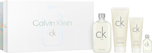 Calvin Klein – CK One Eau de Toilette Set 200 ml + 15 ml + 200 ml Body Lotion + 100 ml Shower Gel