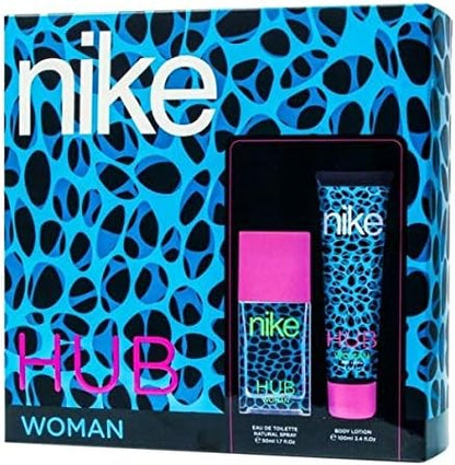 Nike - Hub Femme Eau de Toilette Coffret 50 ml + Body Lotion 100 ml