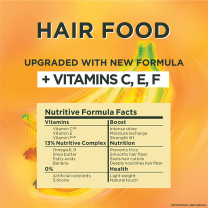 Garnier Ultra Doux Banana Vegan Hair Food 3in1 Mask for dry hair, Boosted with Vitamins C, E & F - Belle à Merveille